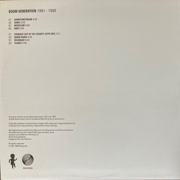 Boom Generation - 1991-1995 | PROXY Records (PROXY01)
