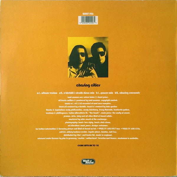 Zoot Woman - Chasing Cities | Wall Of Sound (WALLT 026) - 2
