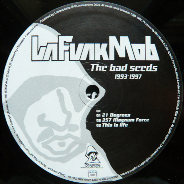 La Funk Mob - The Bad Seeds 1993-1997 | Lovesupreme (LFM 001) - 3