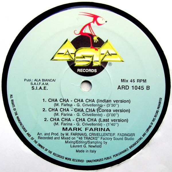 Mark Farina - Cha-Cha-Cha-Cha | Asia Records (ARD 1045) - 4 Mark Farina - Cha-Cha-Cha-Cha | Asia Records (ARD 1045) - 4