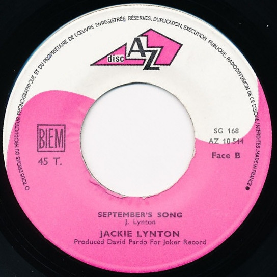 Ennio Morricone , Jackie Lynton - Bande Originale Du Film Les Intouchables | Disc'Az (AZ 10 544) - 3