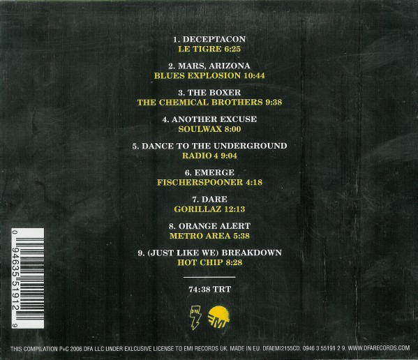 The DFA - The DFA Remixes: Chapter One | DFA (dfaemi 2155 cd) - 2