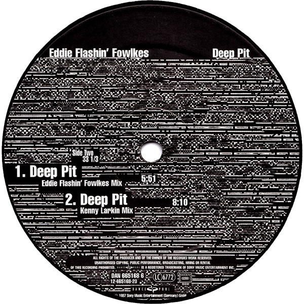Eddie Fowlkes - Deep Pit | Dance Pool (DAN 665168 6) - 3