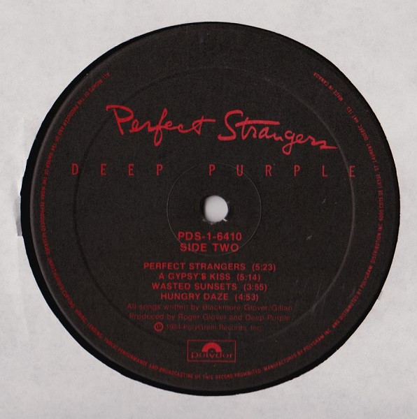 Deep Purple - Perfect Strangers | Polydor (PDS-1-6410) - 4