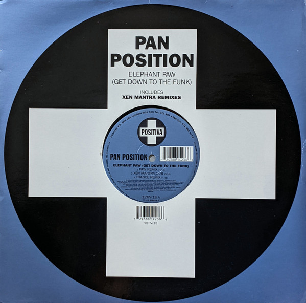 Pan Position - Elephant Paw (Get Down To The Funk) | Positiva (12TIV-13) - main Pan Position - Elephant Paw (Get Down To The Funk) | Positiva (12TIV-13) - main
