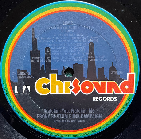 Ebony Rhythm Funk Campaign - Watchin' You, Watchin' Me | Chi Sound Records (CH-LA657-G) - 4
