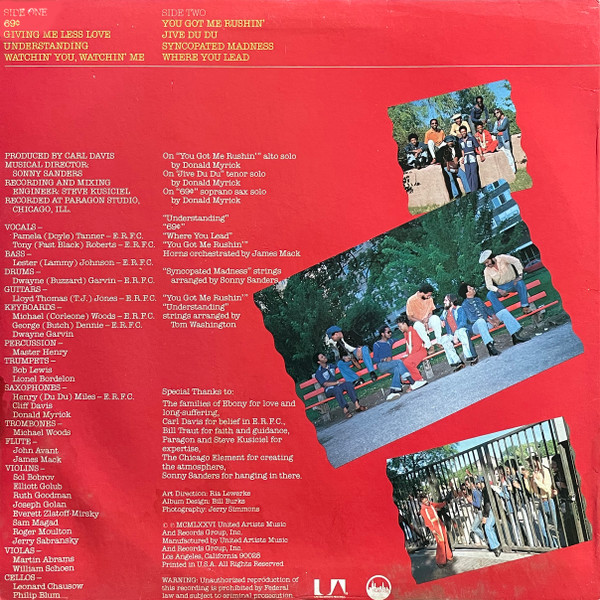 Ebony Rhythm Funk Campaign - Watchin' You, Watchin' Me | Chi Sound Records (CH-LA657-G) - 2