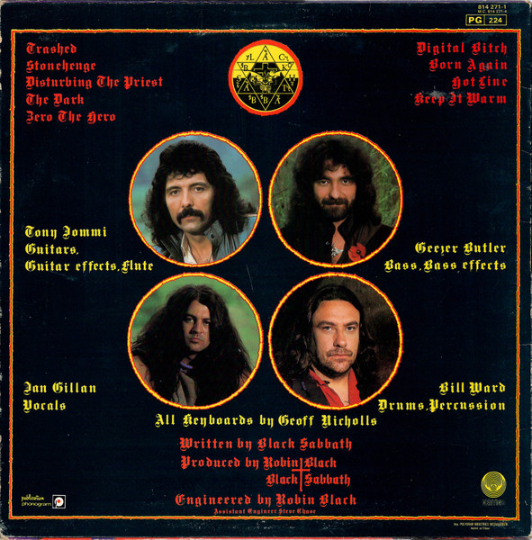 Black Sabbath - Born Again | Vertigo (814 271-1) - 2