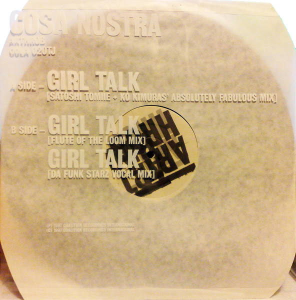 Cosa Nostra - Girl Talk | Coalition Recordings (COLA 020 TJ) - main Cosa Nostra - Girl Talk | Coalition Recordings (COLA 020 TJ) - main