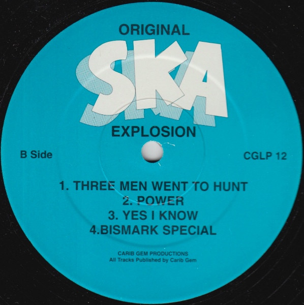 Various - Original Ska Explosion Vol. 1 | Carib Gem Records (CGLP 12) - 4 Various - Original Ska Explosion Vol. 1 | Carib Gem Records (CGLP 12) - 4