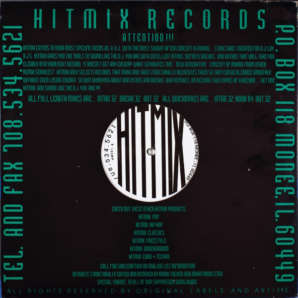 Various - Euro-Techno Vol 1 | Hitmix Records (HME01)