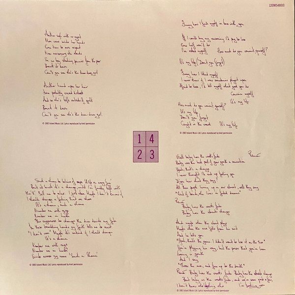 Talk Talk - It's My Life | EMI (EMC 2400021) - 7