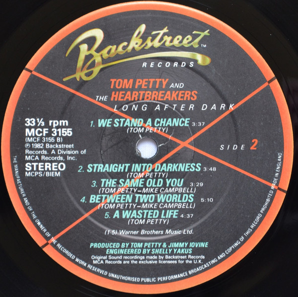 Tom Petty And The Heartbreakers - Long After Dark | MCA Records (MCF 3155) - 4 Tom Petty And The Heartbreakers - Long After Dark | MCA Records (MCF 3155) - 4