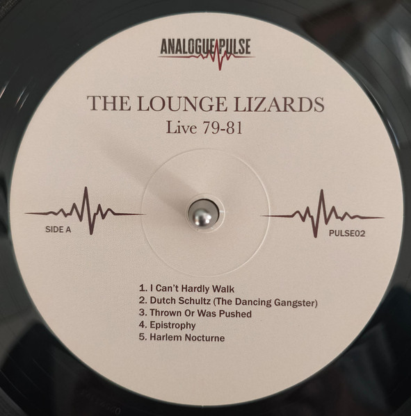 Lounge Lizards - Live 79-81 | Analogue Pulse (PULSE02) - 4 Lounge Lizards - Live 79-81 | Analogue Pulse (PULSE02) - 4