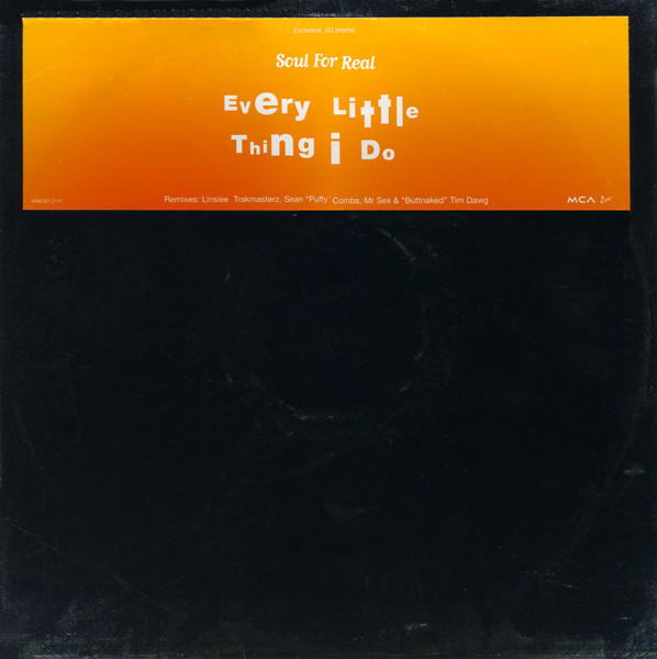 Soul For Real - Every Little Thing I Do | MCA Records (WMCST 2111) - main