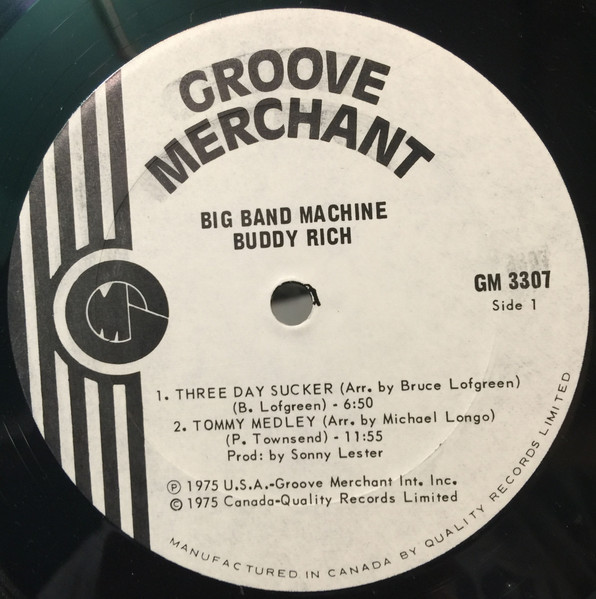Buddy Rich - Big Band Machine | Groove Merchant (GM 3307) - 4