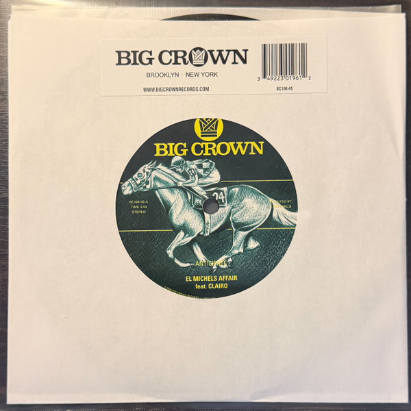El Michels Affair - Anticipate / Indifference | Big Crown Records (BC196-45) - main El Michels Affair - Anticipate / Indifference | Big Crown Records (BC196-45) - main