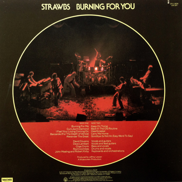 Strawbs - Burning For You | Oyster (OY-1-1604) - 2 Strawbs - Burning For You | Oyster (OY-1-1604) - 2