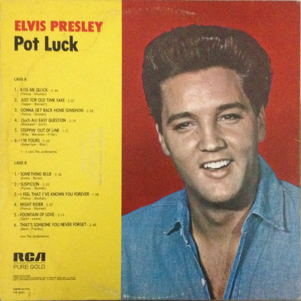 Elvis Presley - Pot Luck | RCA (107.4057) - 2