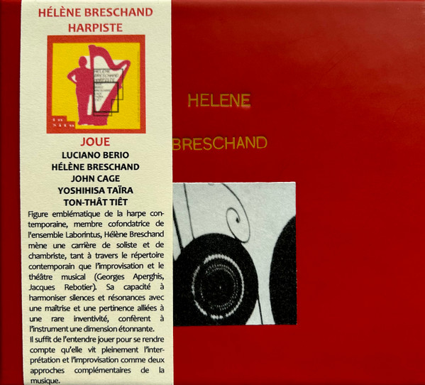 Hélène Breschand Joue Luciano Berio / Hélène Breschand / John Cage / Yoshihisa Taïra / Tôn-Thất Tiết - Harpiste | In Situ (IS 190) Hélène Breschand Joue Luciano Berio / Hélène Breschand / John Cage / Yoshihisa Taïra / Tôn-Thất Tiết - Harpiste | In Situ (IS 190)