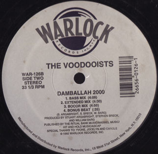 The Voodooists - Jungle And The Zoo | Warlock Records (WAR-126) - 2