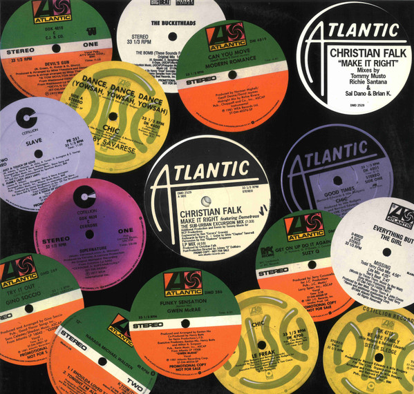 Christian Falk featuring Demetreus - Make It Right | Atlantic (DMD 2529) Christian Falk featuring Demetreus - Make It Right | Atlantic (DMD 2529)