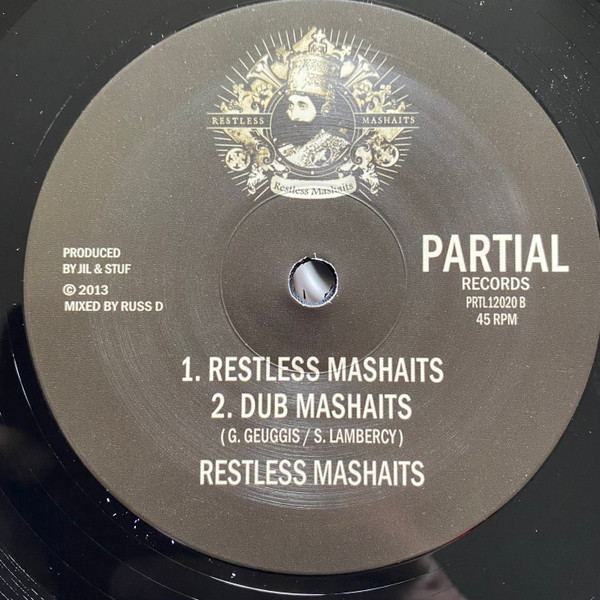 Restless Mashaits  &  Boom Horns - Rasta the First / Restless Mashaits | Partial Records (PRTL12020)