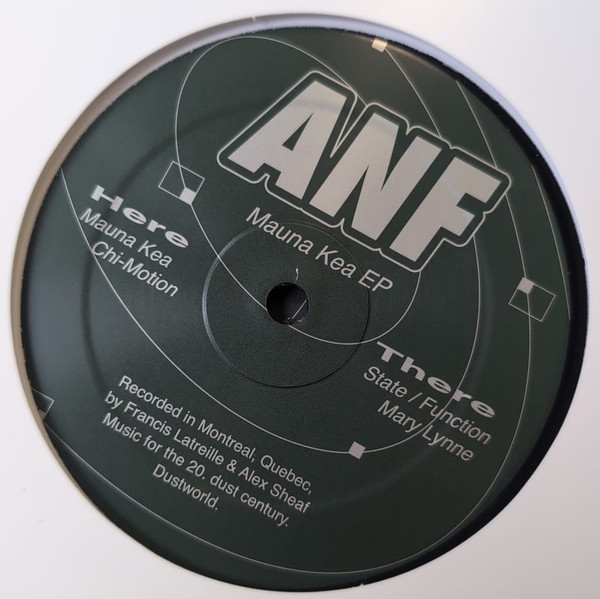 ANF - Mauna Kea EP | DustWORLD (DWLD007)