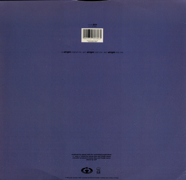 Urban Soul - Alright | Cooltempo (coolx231) - 2