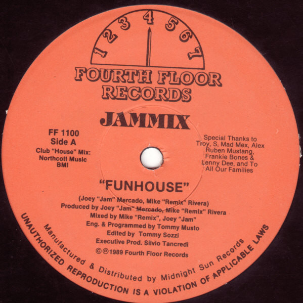 Jammix - Funhouse | Fourth Floor Records (FF 1100)