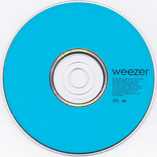 Weezer - Weezer (CD) | DGC (DGCSD-24629) - 3 Weezer - Weezer (CD) | DGC (DGCSD-24629) - 3