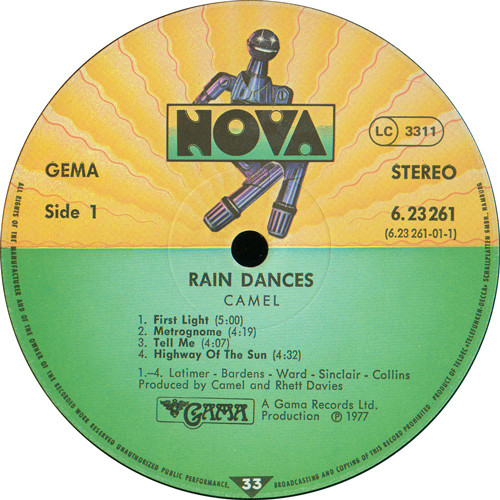 Camel - Rain Dances | Nova (6.23261 AO) - 5