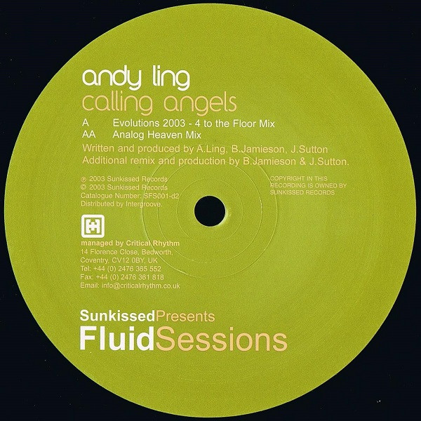 Andy Ling - Calling Angels (Disc 2) | Fluid Sessions (SFS001-D2) - 2