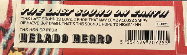 Helado Negro - The Last Sound On Earth | Big Data (BD321) - 2