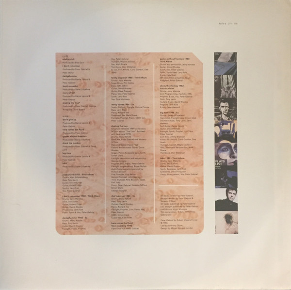 Peter Gabriel - Shaking The Tree (Twelve Golden Greats) | Virgin (PGTV 6) - main