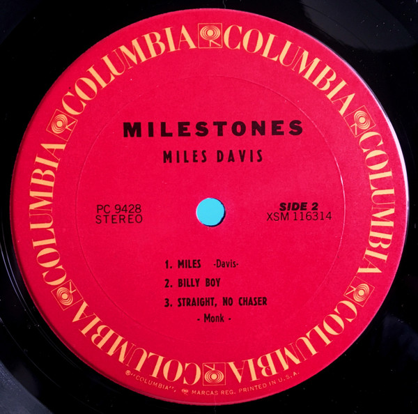 Miles Davis - Milestones | Columbia (PC 9428) - 4