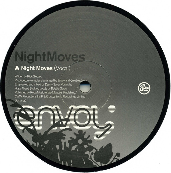 Envoy - Night Moves | Soma Quality Recordings (SOMA 136)
