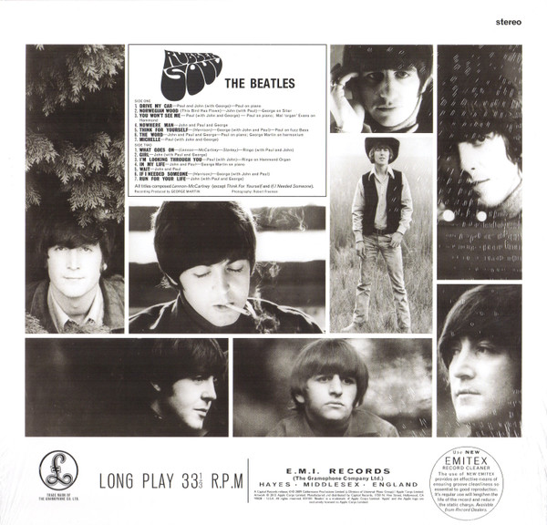 The Beatles - Rubber Soul | Parlophone (824181) - main