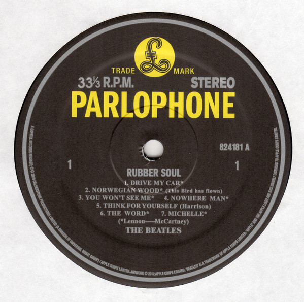 The Beatles - Rubber Soul | Parlophone (824181) - 2