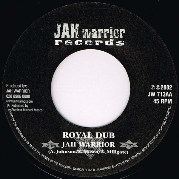 Jah Mason - Most Royal | Jah Warrior Records (JW 713)