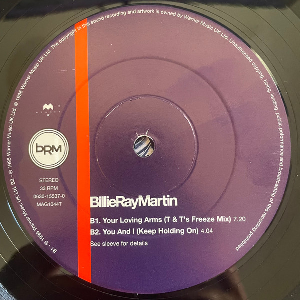 Billie Ray Martin - You And I (Keep Holding On) | Magnet (MAG1044T) - 4 Billie Ray Martin - You And I (Keep Holding On) | Magnet (MAG1044T) - 4