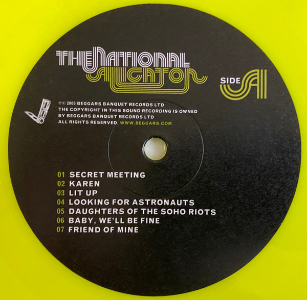 The National - Alligator | Beggars Banquet (BBQLP 241) - 2