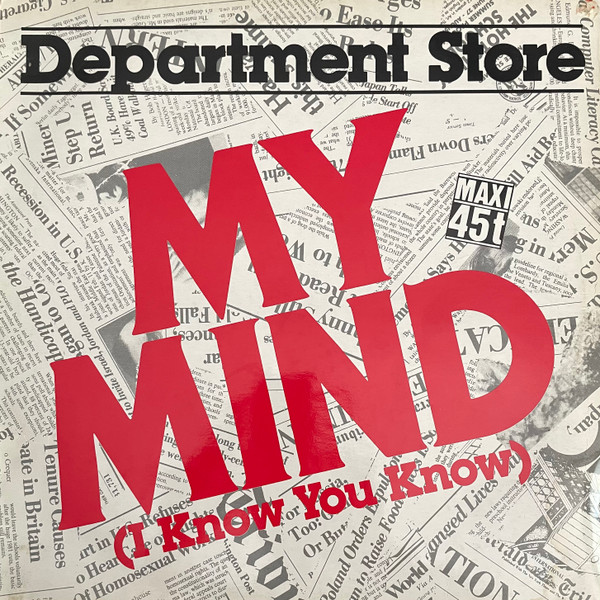 Department Store - My Mind (I Know You Know) | WEA (249 039-0) - main