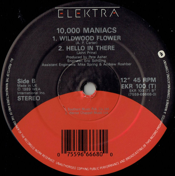 10,000 Maniacs - Eat For Two | Elektra (EKR 100 TW) - 4
