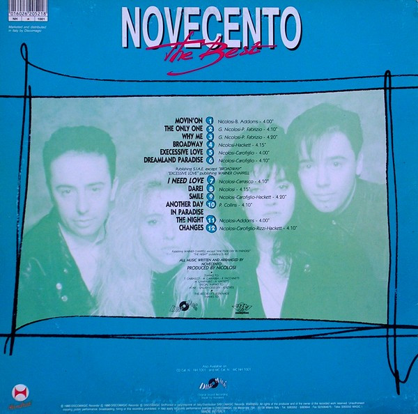 Novecento - The Best | Hundred Records (NH 1001) - 2 Novecento - The Best | Hundred Records (NH 1001) - 2