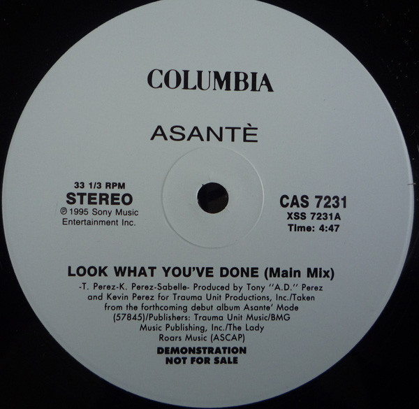Asante - Look What You've Done | Columbia (CAS 7231)