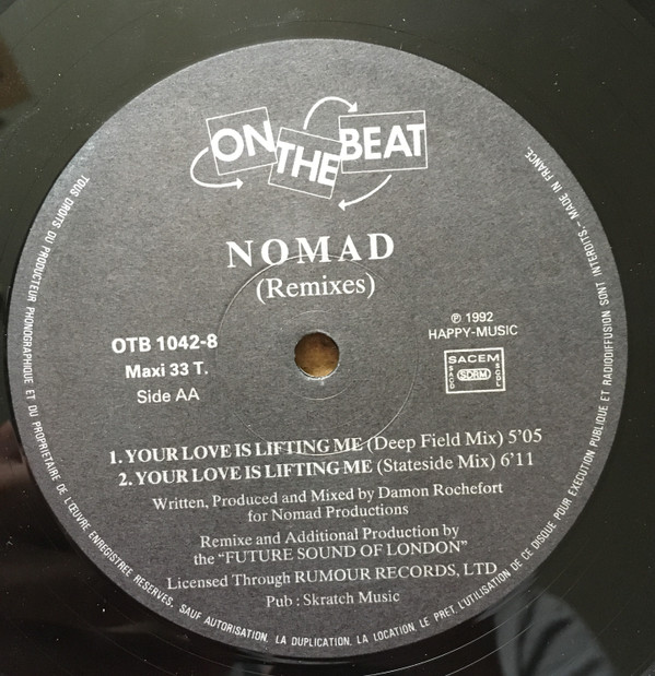 Nomad - Your Love Is Lifting Me (Remixes) | On The Beat (OTB 1042-8) - 4