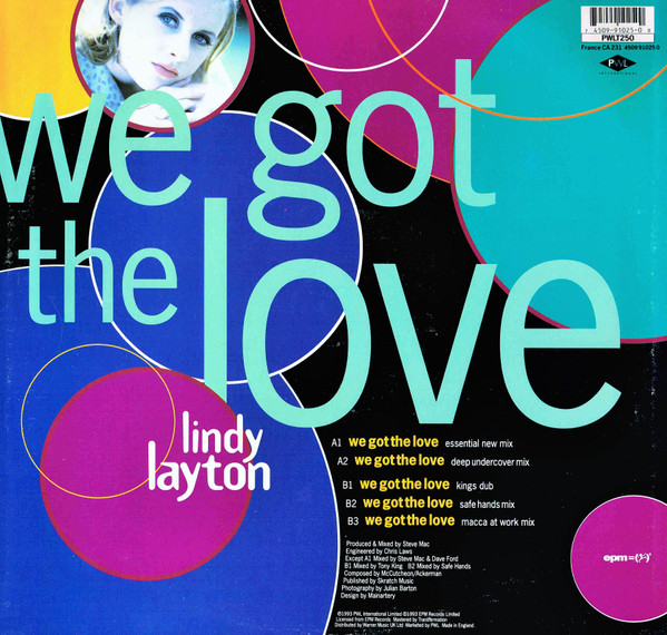 Lindy Layton - We Got The Love | PWL International (PWLT 250)