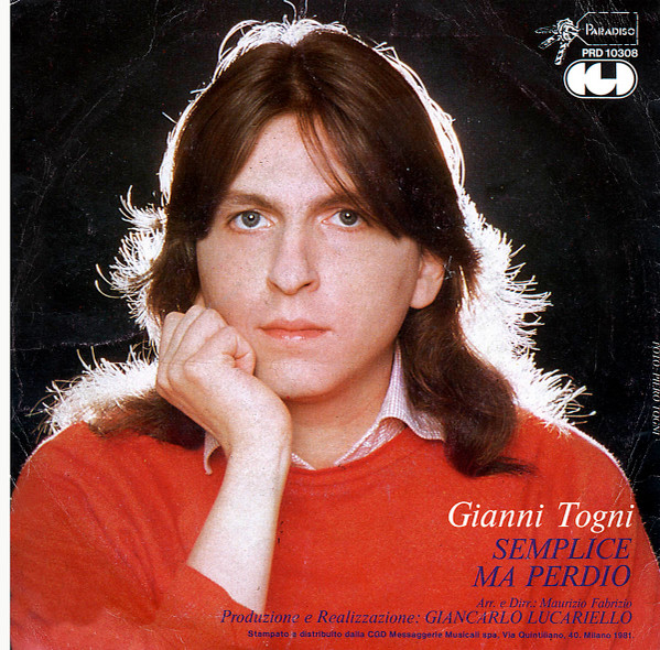 Gianni Togni - Semplice | Paradiso (PRD 10308) - 2