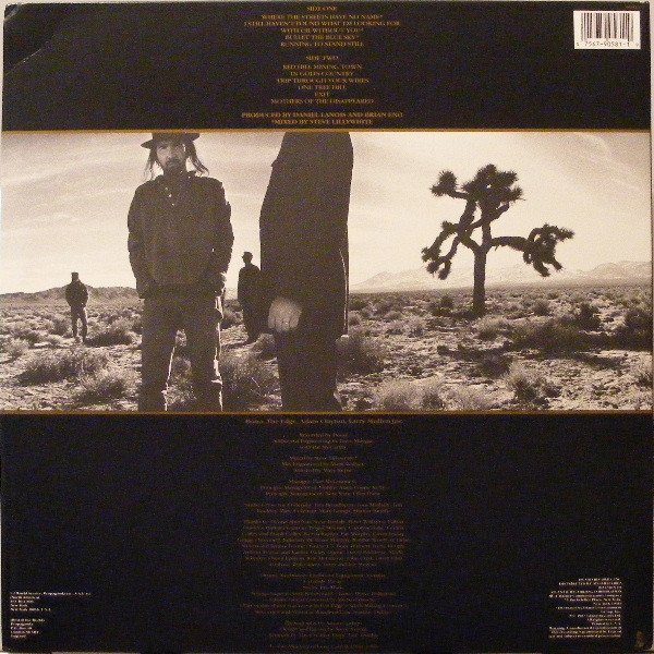 U2 - The Joshua Tree | Island Records (90581-1) - 3 U2 - The Joshua Tree | Island Records (90581-1) - 3